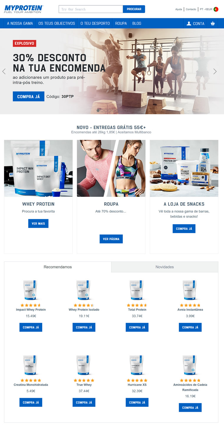 Myprotein pt