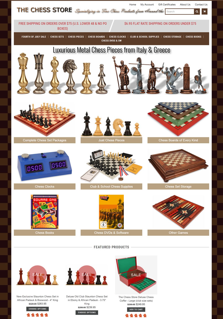 国际象棋商店：The Chess Store