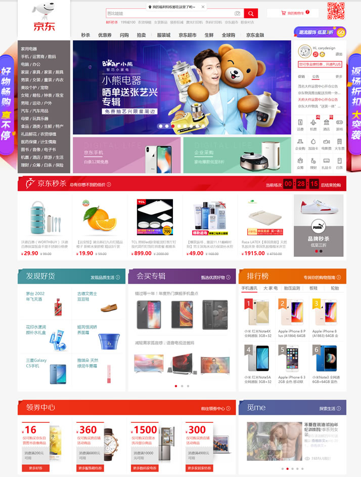 China Famous Online Shopping Mall: JD.com