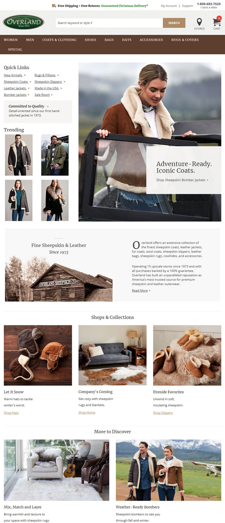 American Sheepskin Company: Overland