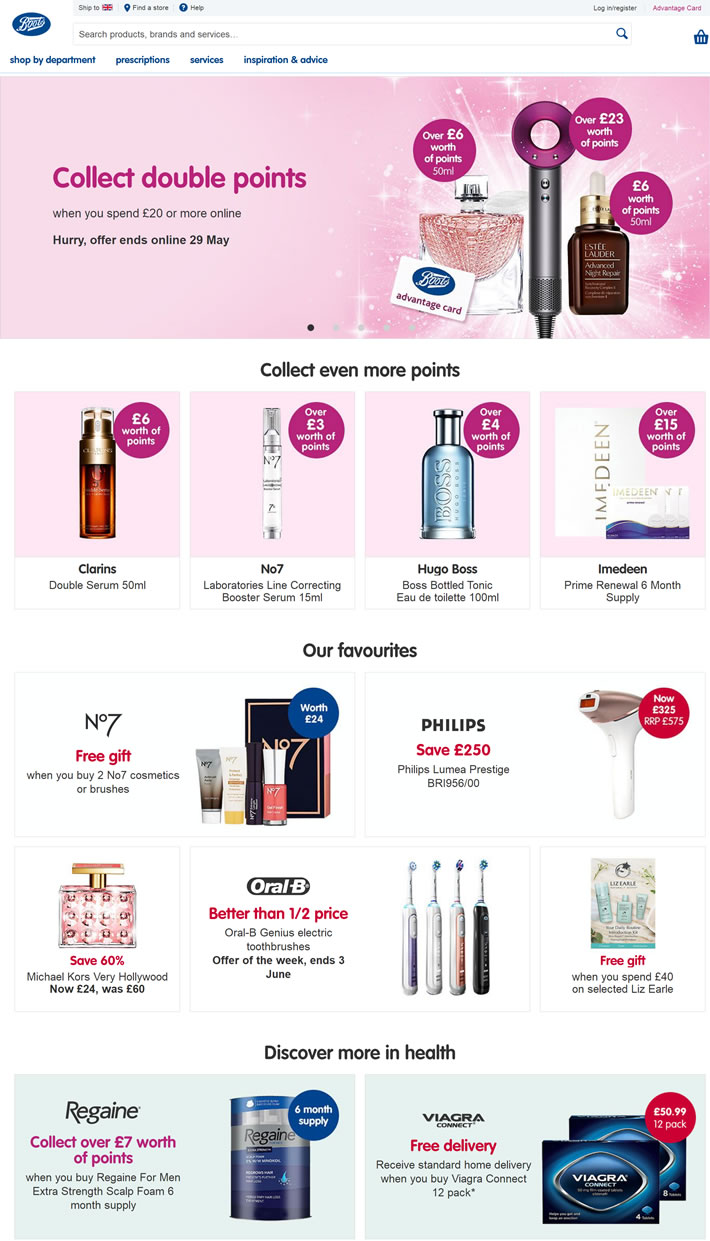 The UK’s Number One Health Beauty Website: Boots