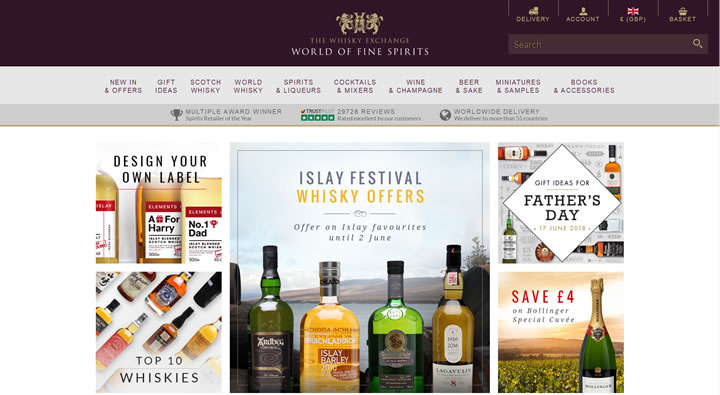 The World´s Premier Whisky Site: The Whisky Exchange