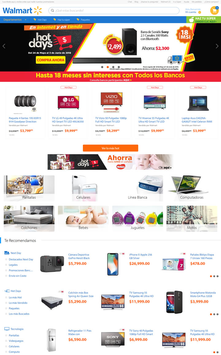 Walmart Mexico Online Supermarket: Walmart.com.mx