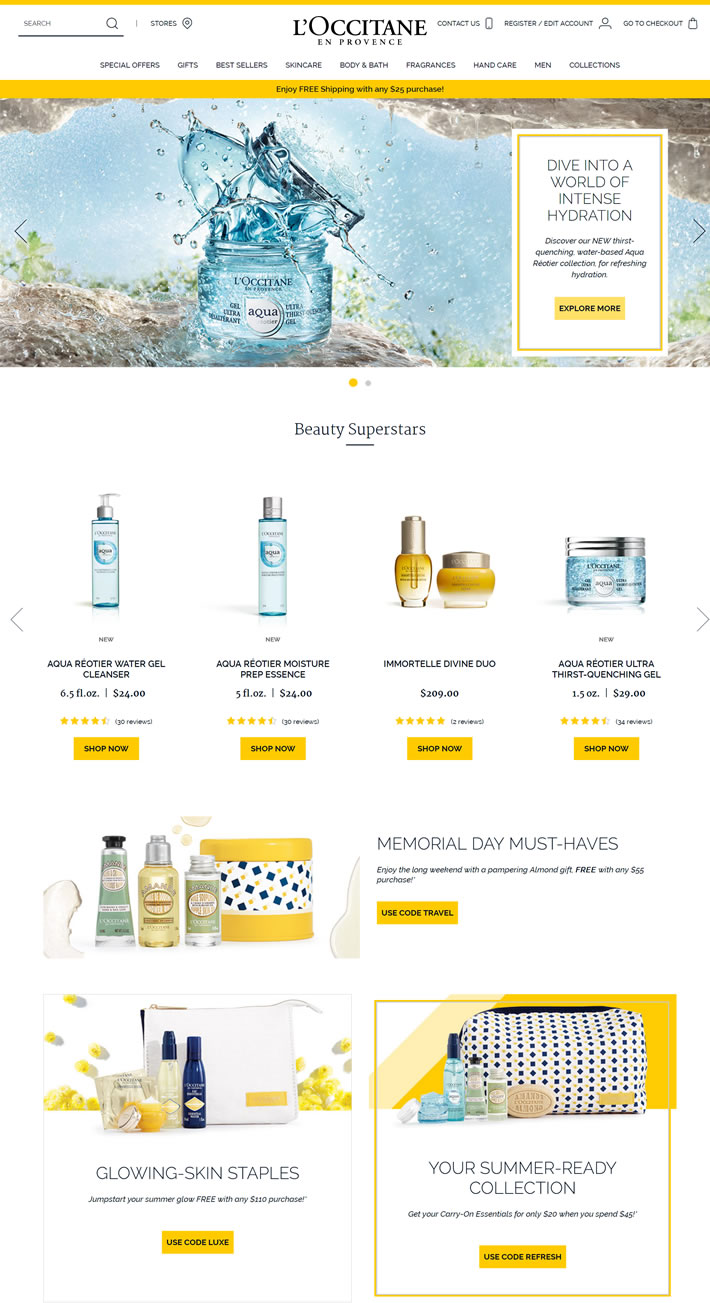 L’Occitane USA: Award-Winning Natural Beauty Products and Cosmetics