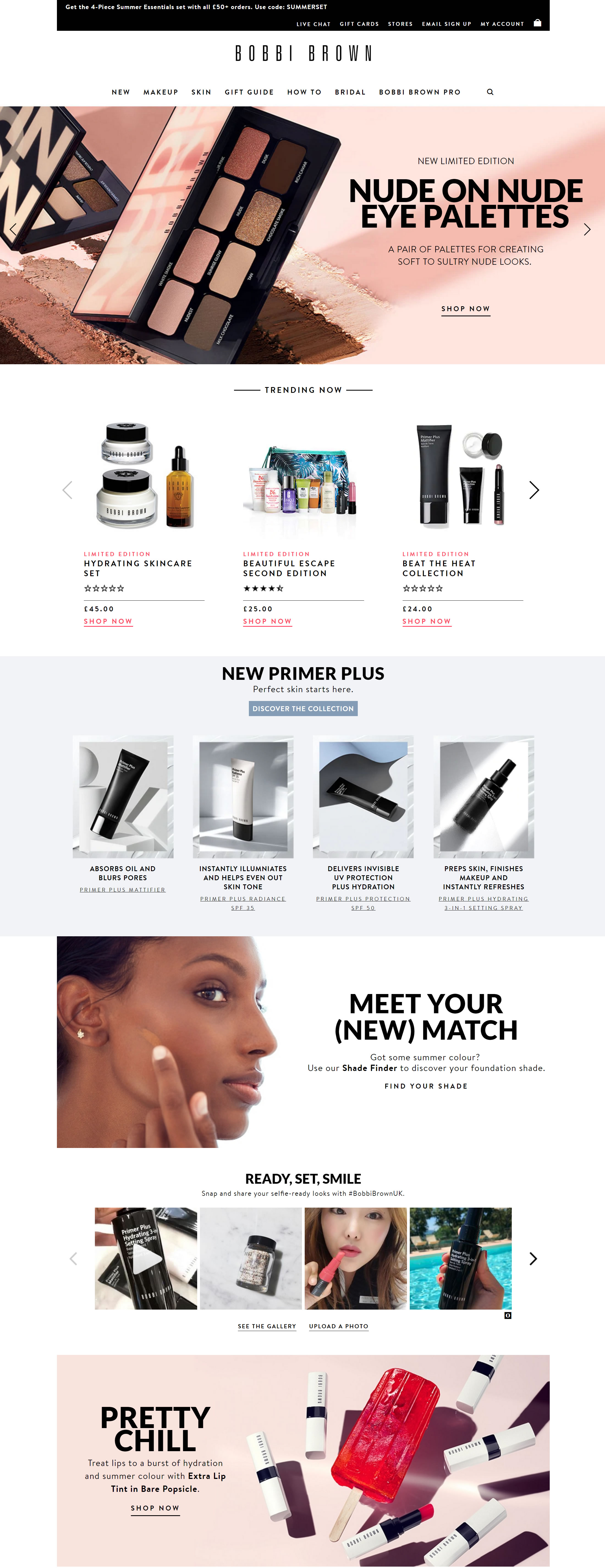 Bobbi Brown Cosmetics UK Official Site: BobbiBrown.co.uk