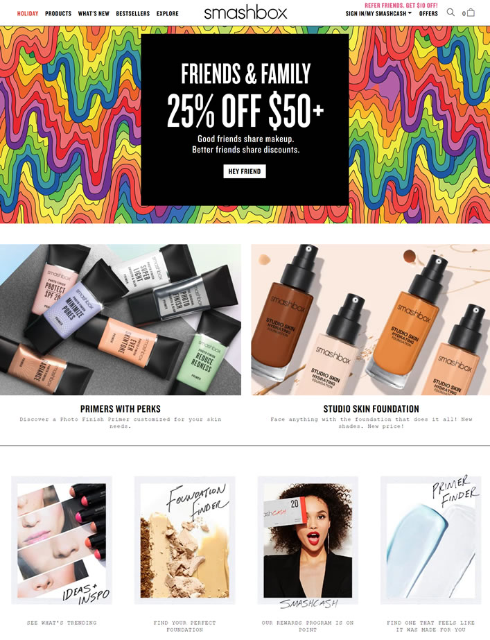 Smashbox Cosmetics Official Site: Smashbox.com