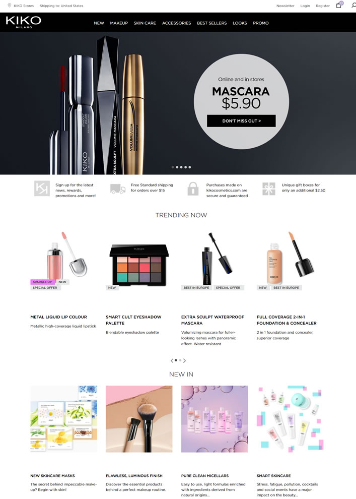 KIKO MILANO USA Official Site: Italian Cheap Makeup Brand