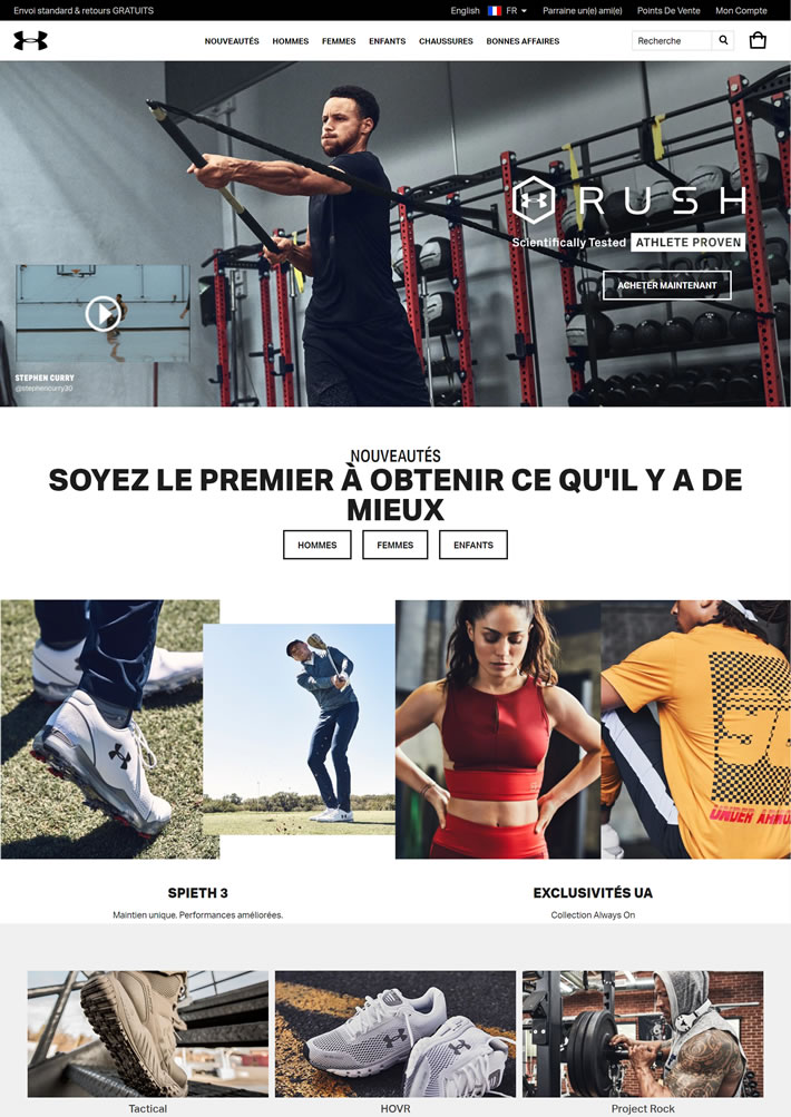 Under Armour France Official Site: Under Armour FR