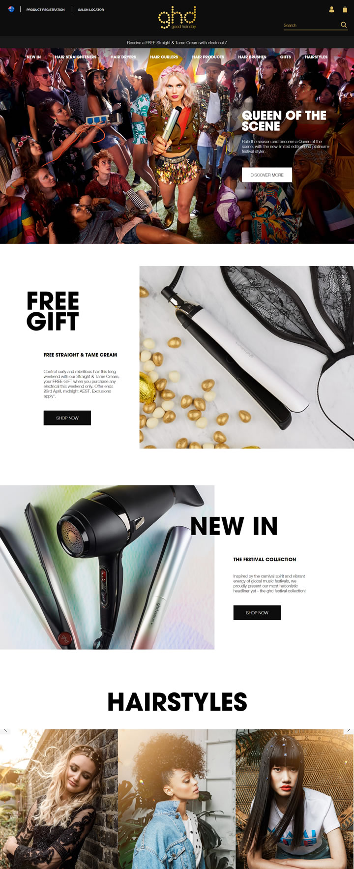 ghd Australia Official Website: ghd Hair Straighteners