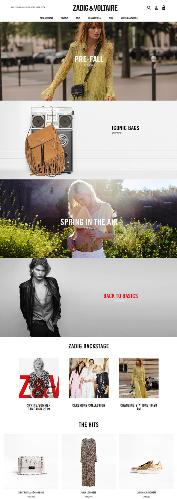 Zadig & Voltaire Official Site: French Fashion Brand