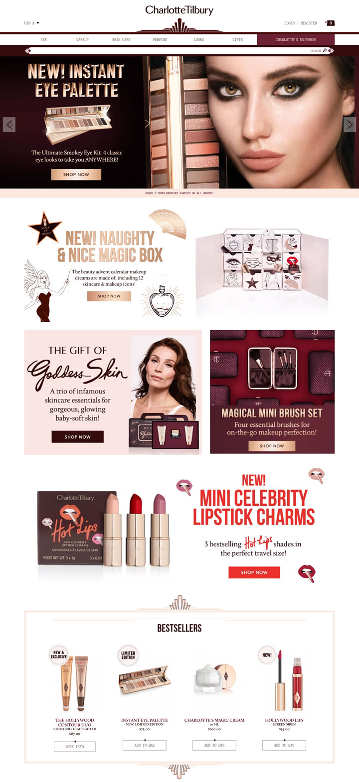 Charlotte Tilbury US Official Site: British Beauty Brand