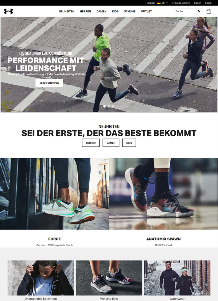 Under Armour Germany Official Site: Under Armour DE